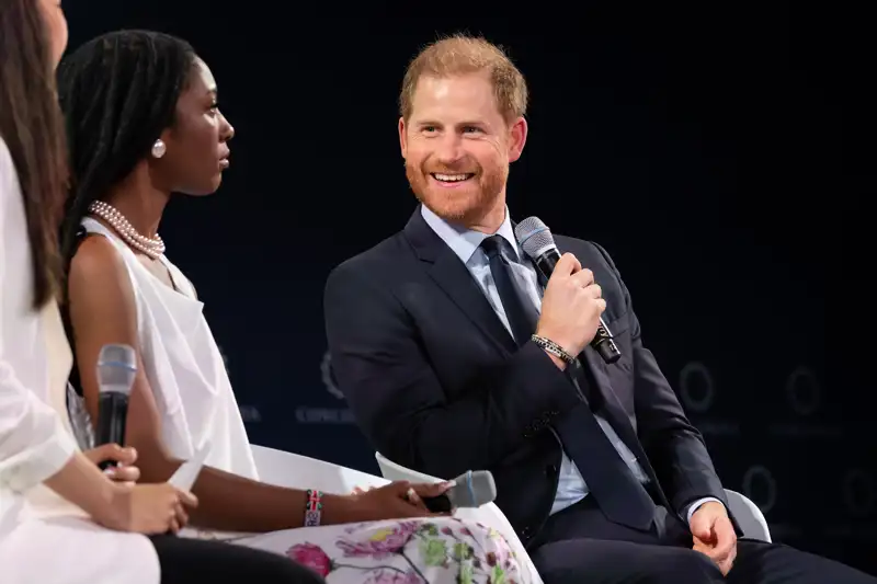 El Príncipe Harry en un simposio sobre salud mental en Nueva York el pasado Septiembre, no se le ve junto a su mujer desde el pasado mes de agosto.