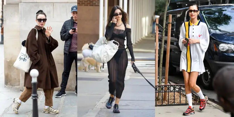 Celebrities con zapatillas Salomon