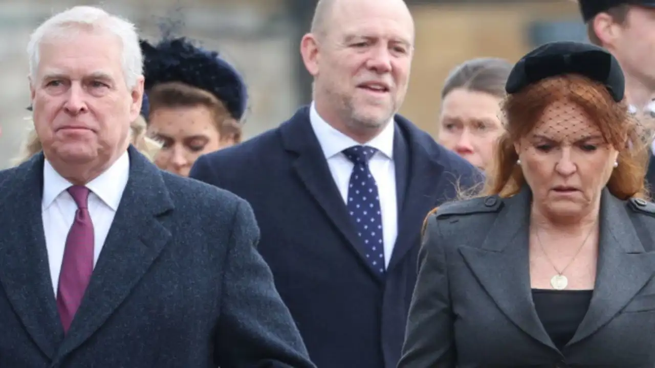 Sarah Ferguson y Andrés de Inglaterra. 