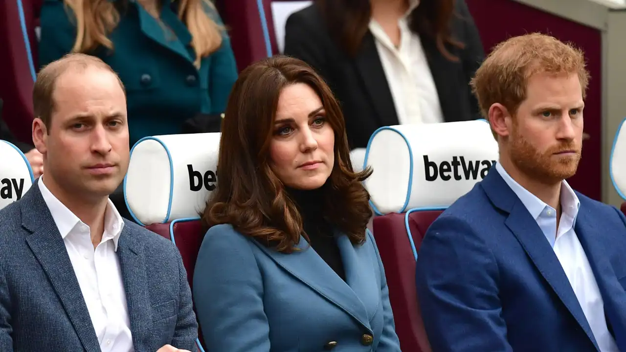 Kate Middleton Príncipe Harry y Príncipe Guillermo