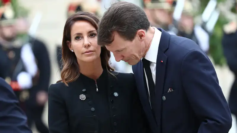 Marie de Dinamarca junto a su marido, el Príncipe Joaquín