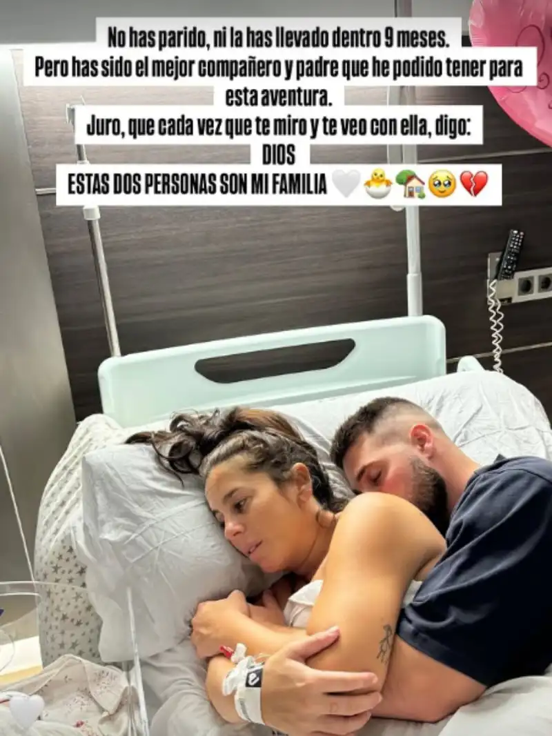 La bonita imagen con la que Anabel Pantoja le dedica un mensaje a su pareja, David Rodríguez. 