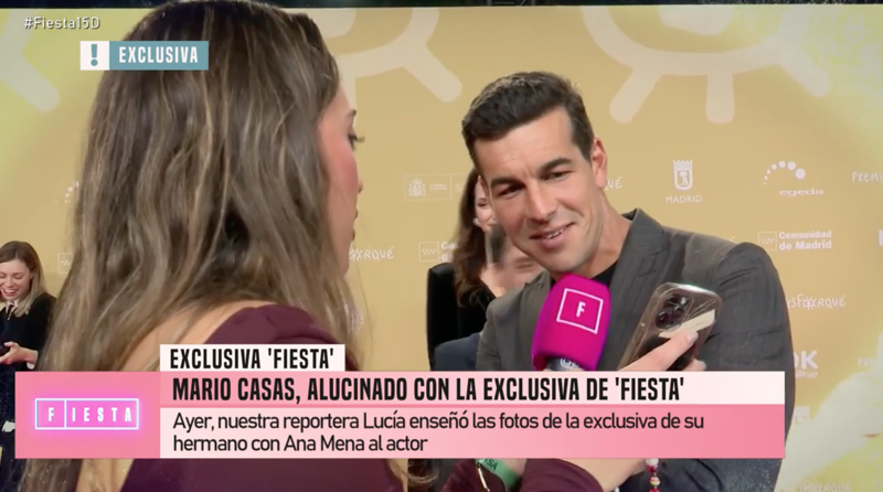 Mario Casas en 'Fiesta'