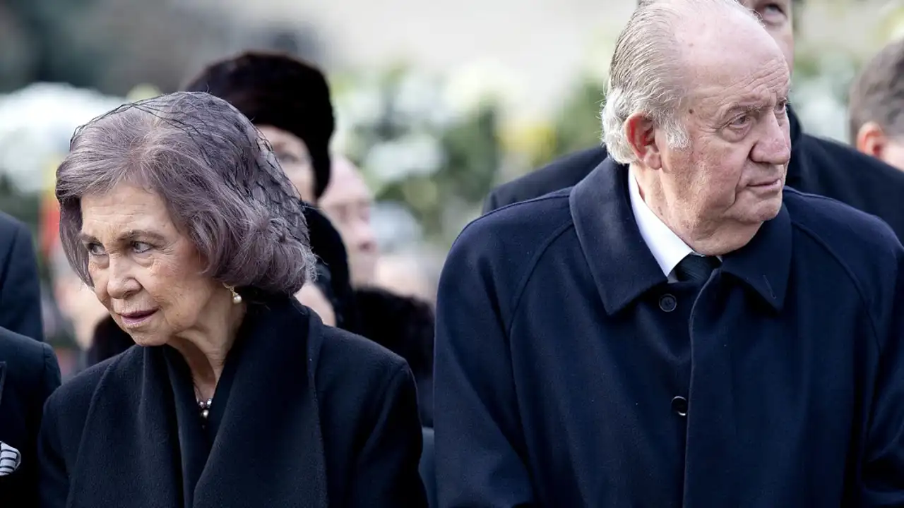 El Rey Juan Carlos y Doña Sofía