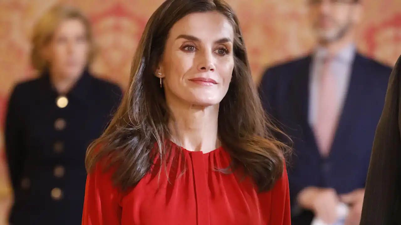 La Reina Letizia, en la reunión de la Fundación Princesa de Girona. 