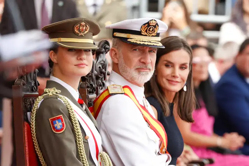 Leonor Felipe VI y Letizia