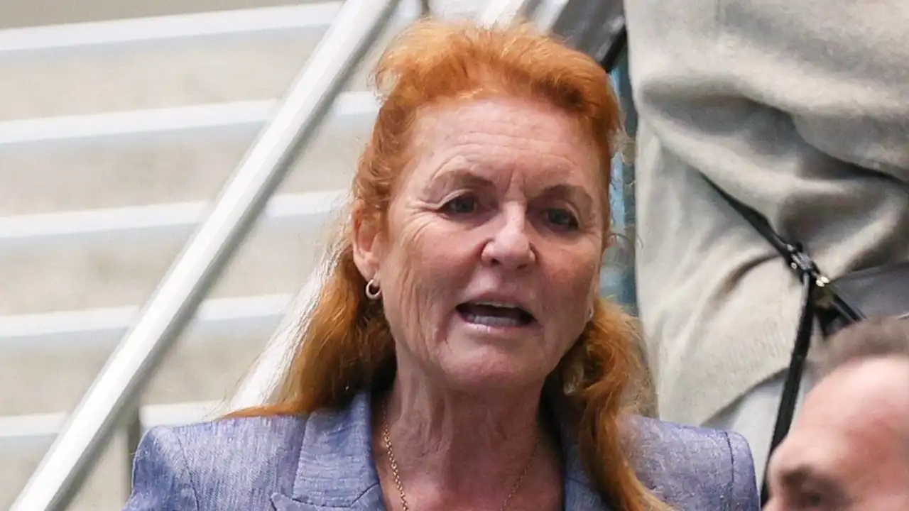 Sarah Ferguson en una aparición pública