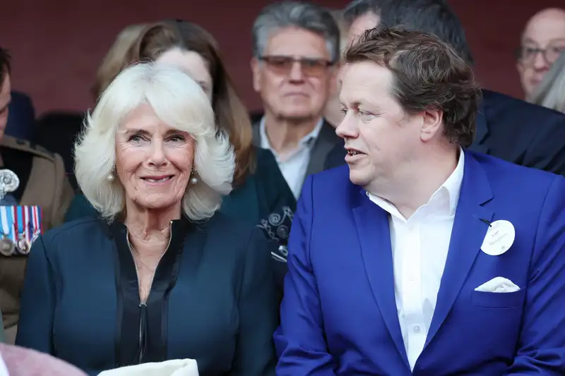 Camilla y su hijo Tom Parker Bowles