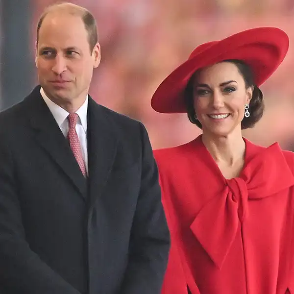 Kate Middleton y el príncipe Guillermo, en una foto de archivo.