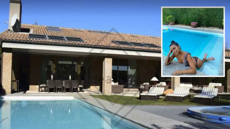 La increible piscina de la casa de Cristina Pedroche y David Muñoz