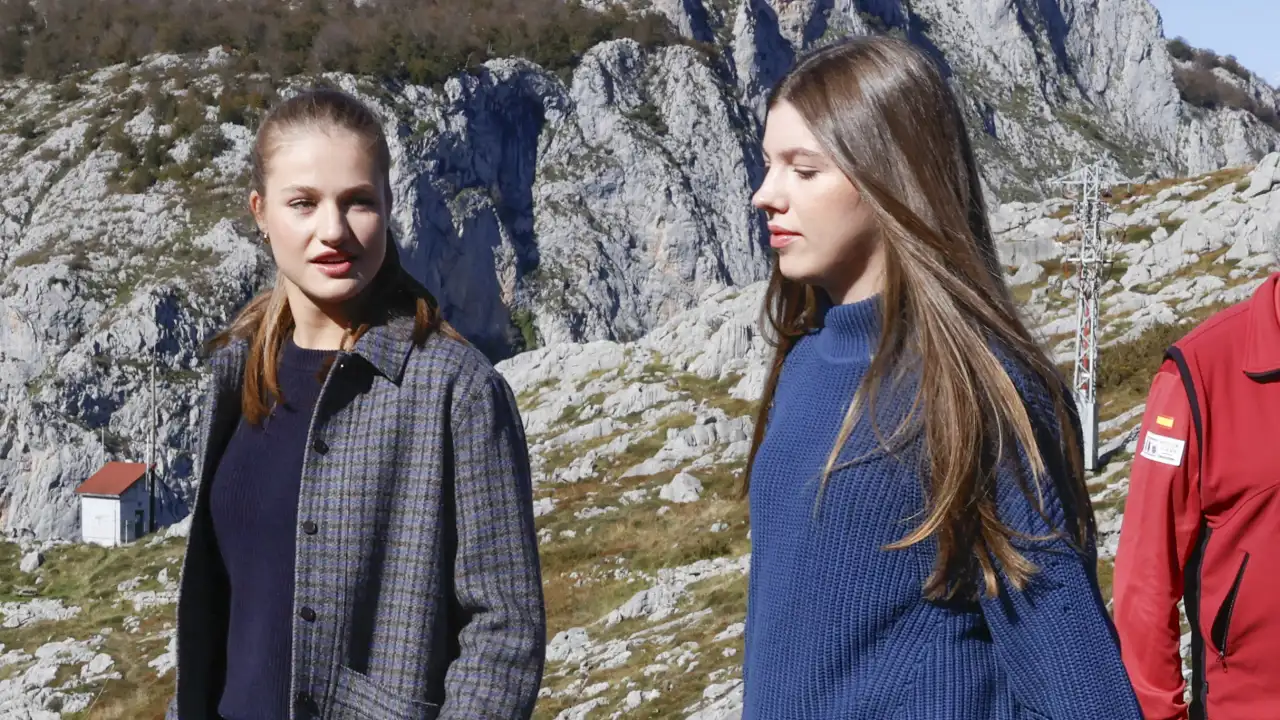 La Princesa Leonor y la Infanta Sofía en Asturias