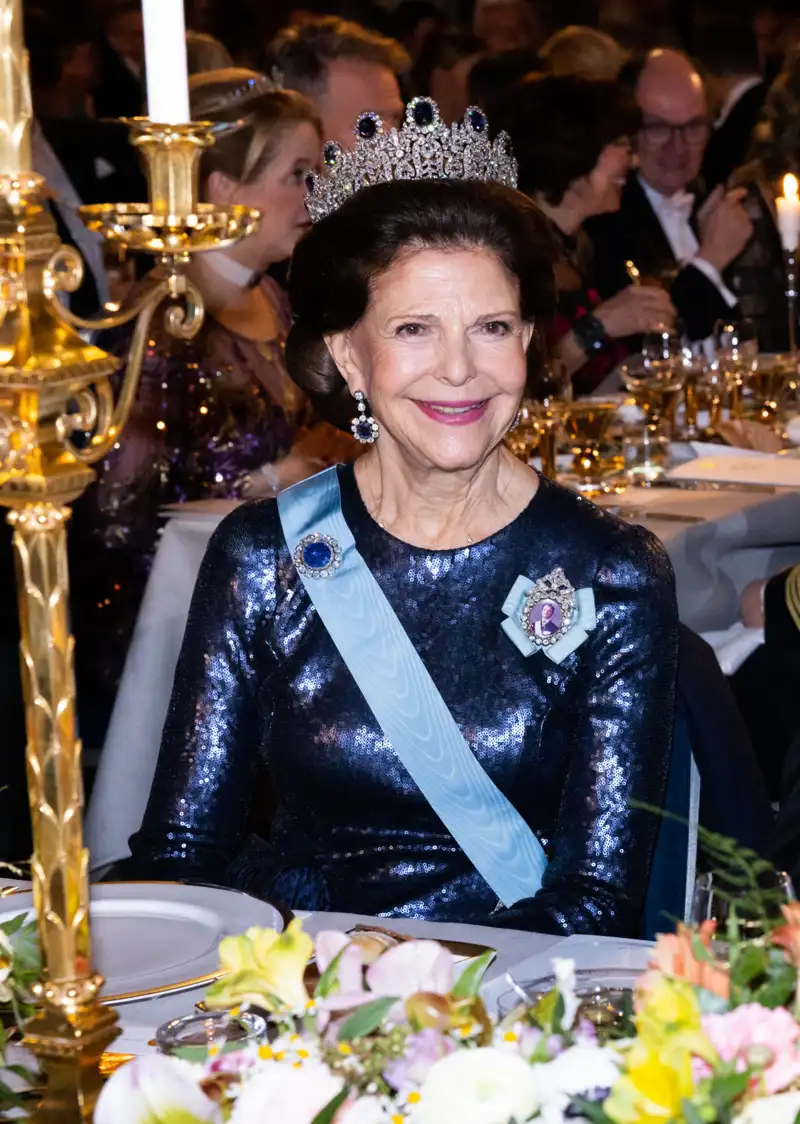 La reina Silvia de Suecia 