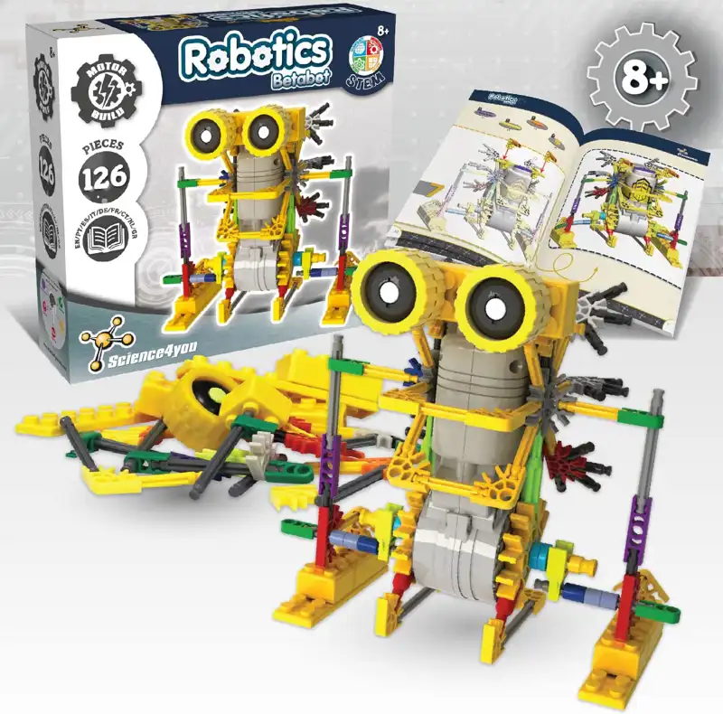 Science4you Robotics Betabot, kit  de robotica de 126 piezas