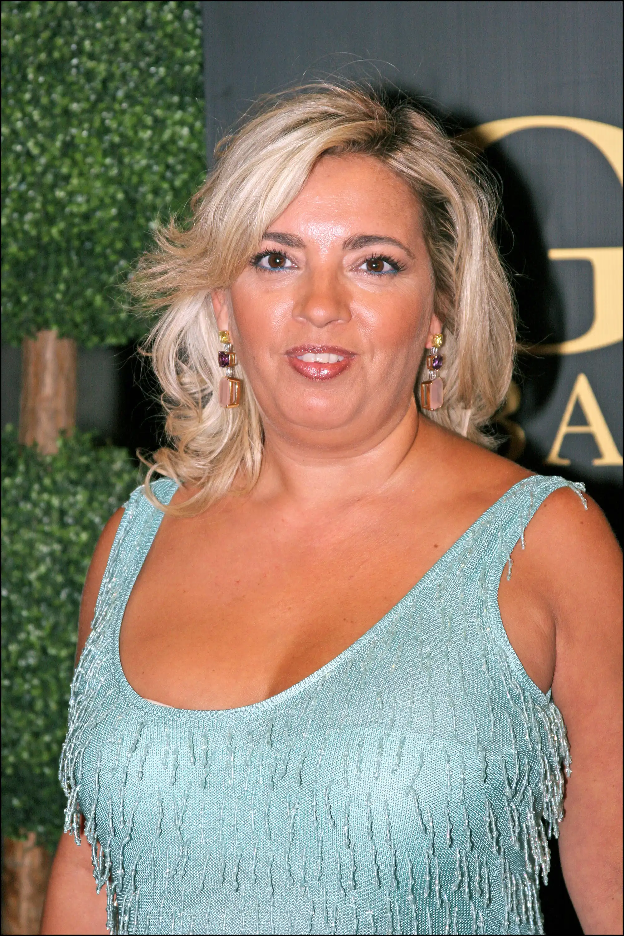 Carmen Borrego posa durante un photocall en 2005