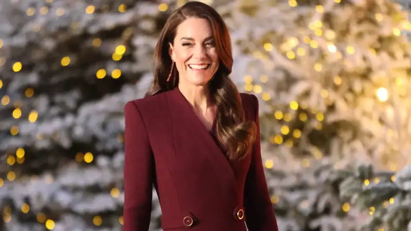 Kate Middleton en su tradicional concierto de Navidad 