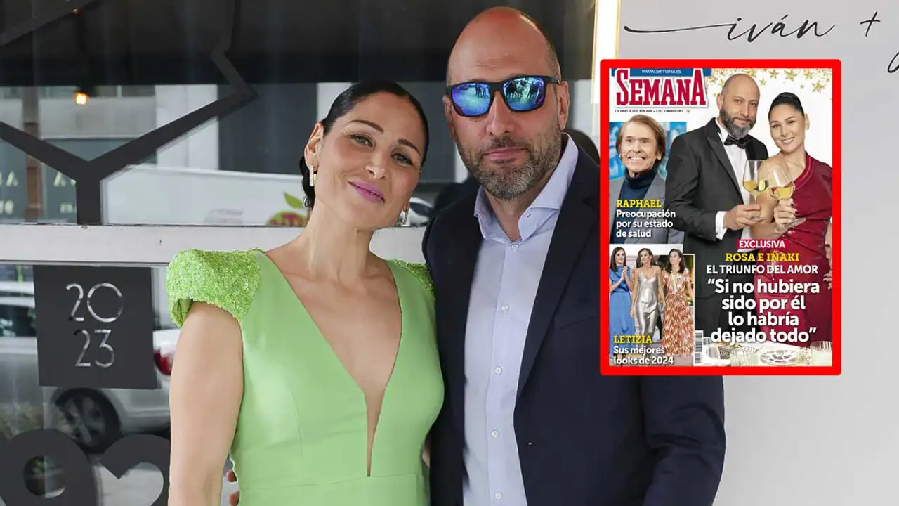 Rosa López e Iñaki, nuevos protagonistas de la revista SEMANA.