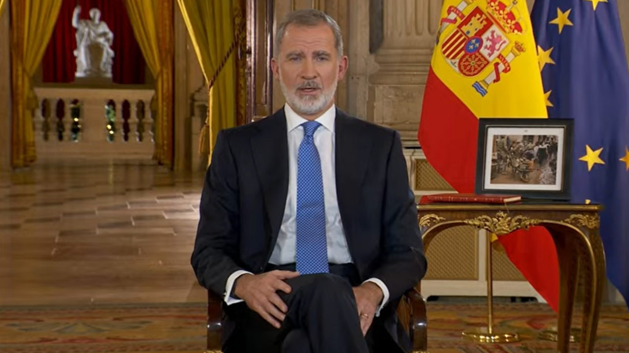 Discurso del Rey Felipe VI en 2024. 