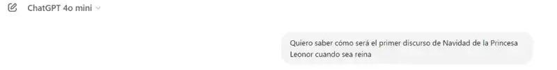 SEMANA pide a Chat GPT que elabore el discurso de Leonor si fuera Reina