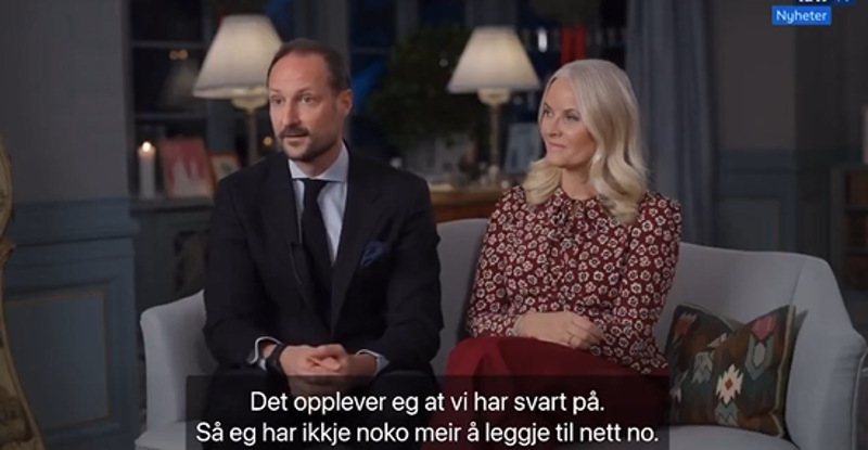 Haakon de Noruega evita hacer declaraciones sobre el caso Marius Borg. 