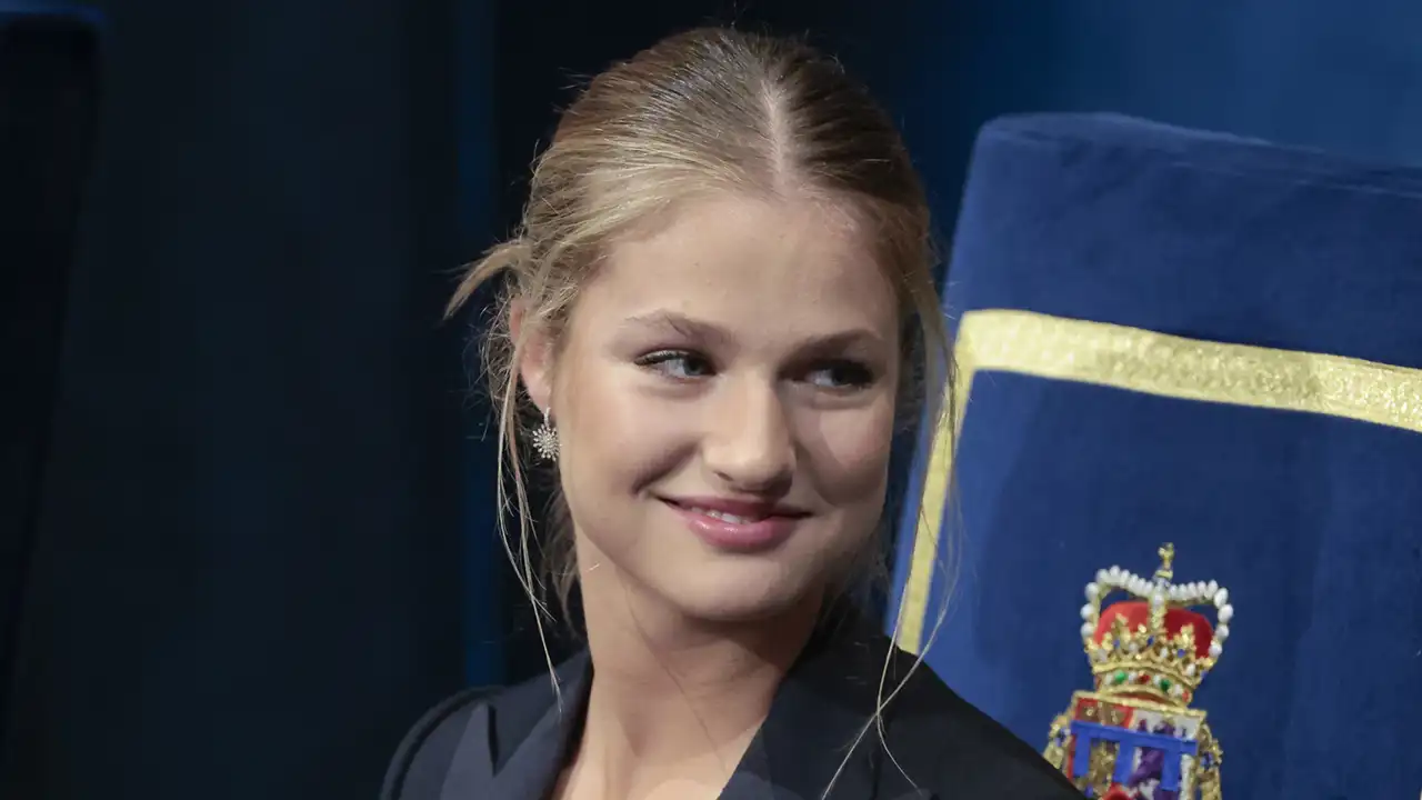 La Princesa Leonor durante los Premios Princesa de Asturias