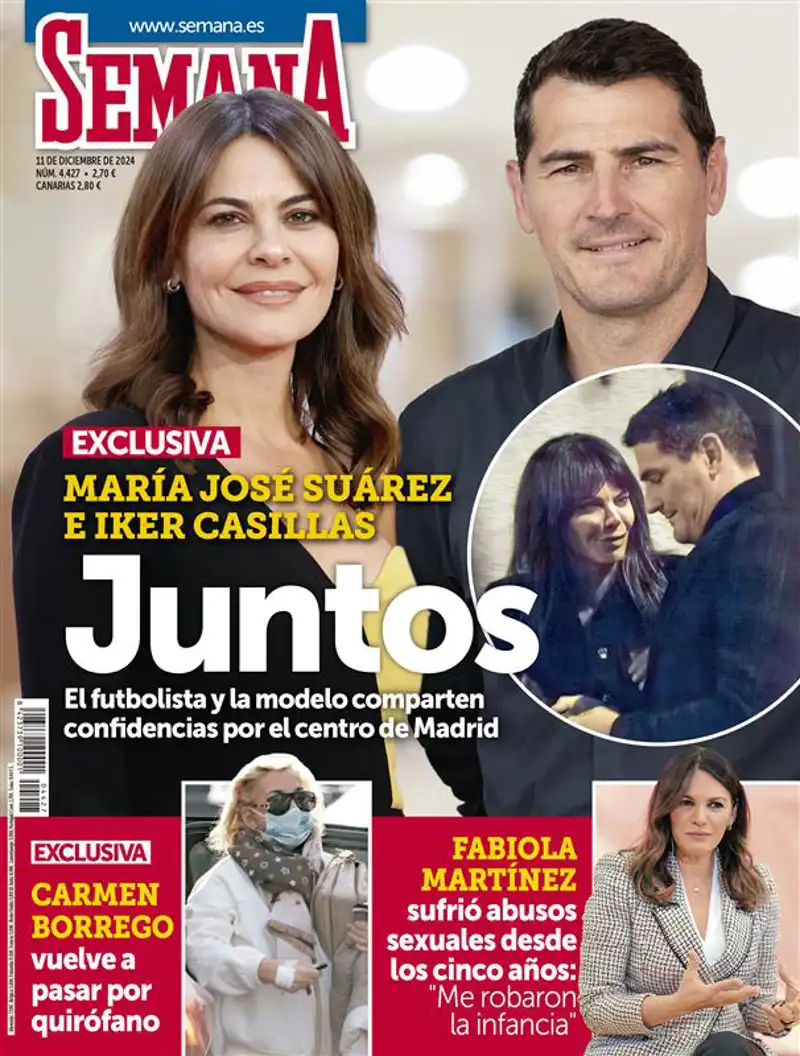 Portada SEMANA María José Suárez Iker Casillas