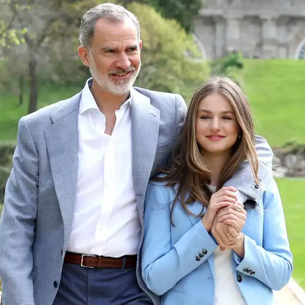 Felipe VI y la Princesa Leonor