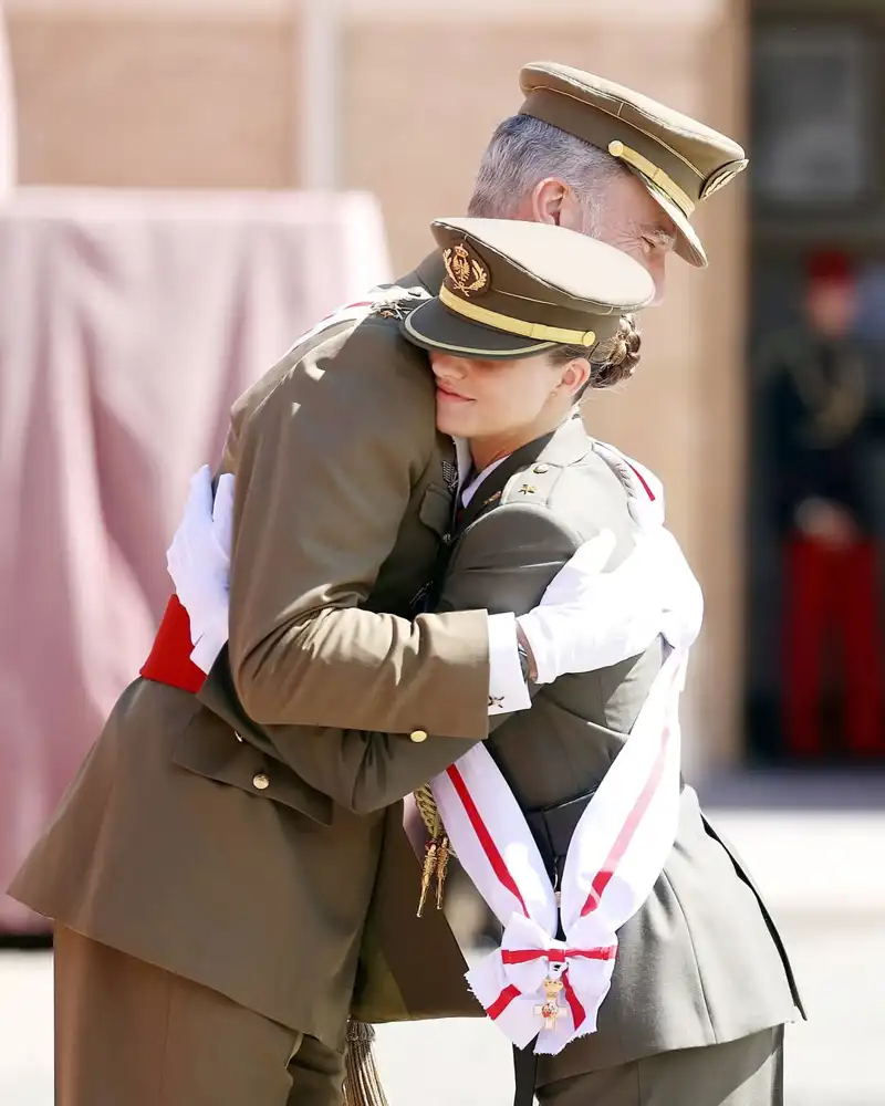 Felipe VI y Leonor