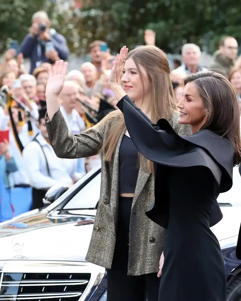 Reina Letizia y la Infanta Sofía