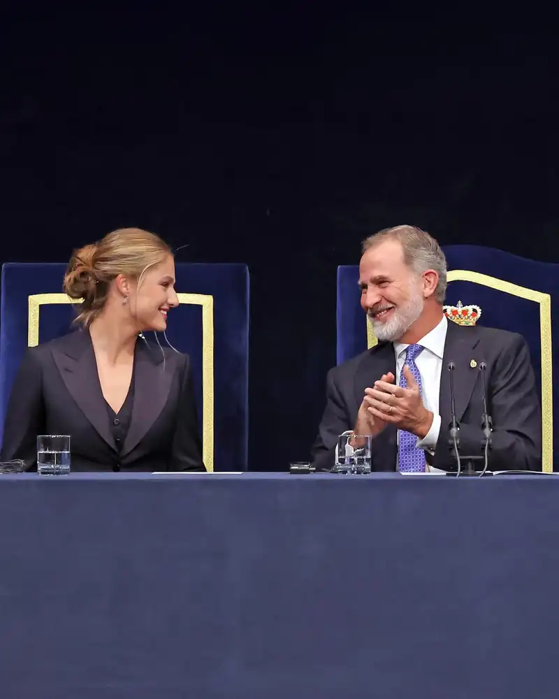 Princesa Leonor y Felipe VI