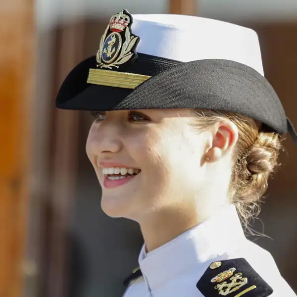 La Princesa Leonor en la Escuela Naval de Marín