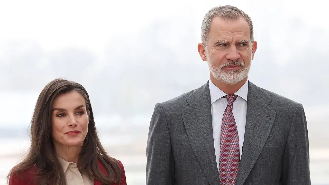 Los Reyes Felipe y Letizia