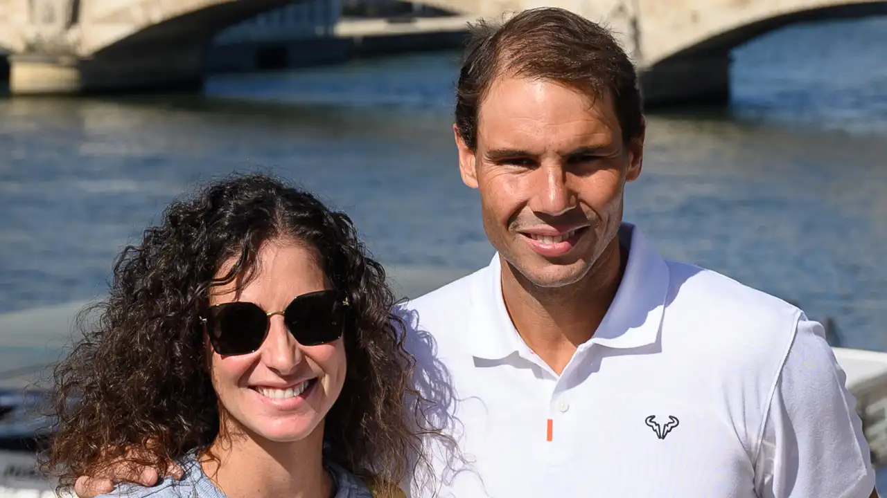 Rafa Nadal y su mujer Mery Perelló