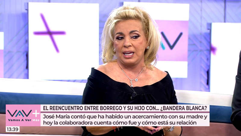 Carmen Borrego en 'Vamos a ver'