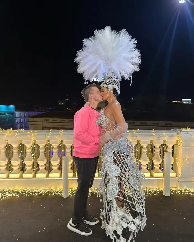 Cristina Pedroche y David Muñoz