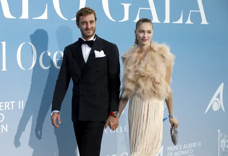 Beatrice Borromeo durante una cena de gala