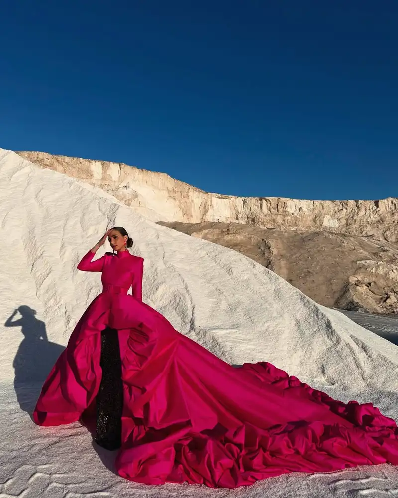 El impresionante primer vestido del año de Rocío Osorno 