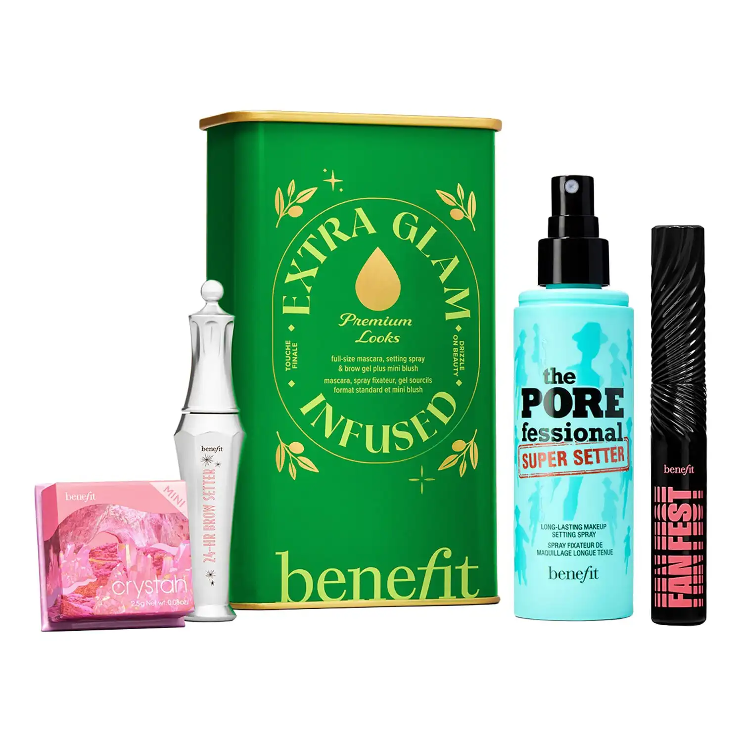 Extra Glam Infused Estuche de Maquillaje Rostro de Benefit Cosmetics 66,99 euros