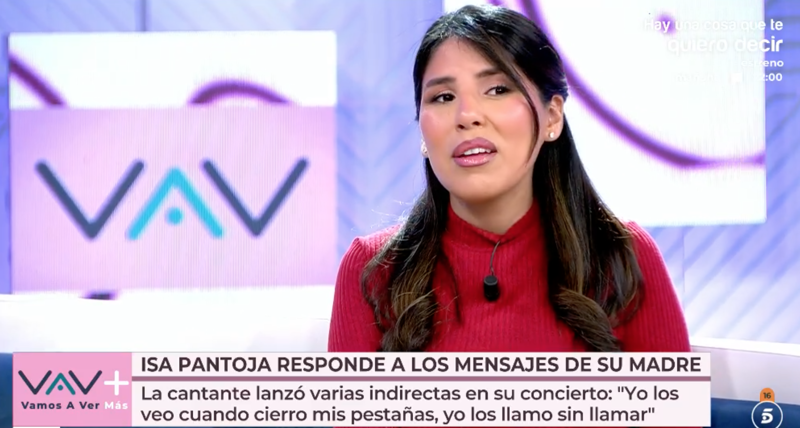 Isa Pantoja en 'Vamos a ver'