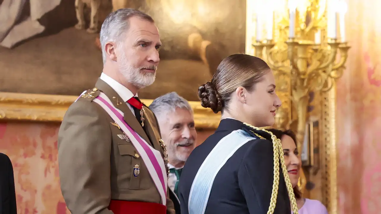 El Rey Felipe y la Princesa Leonor en la Pascua Militar 2025