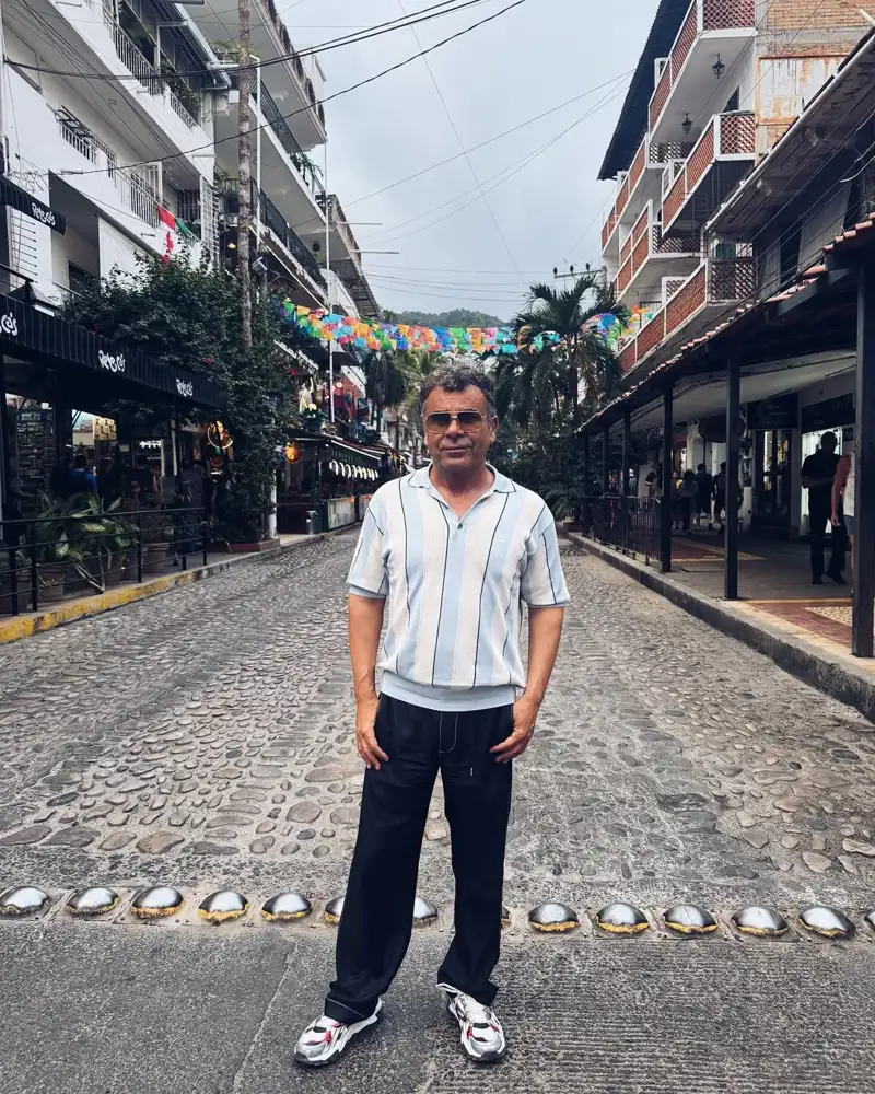 Jorge Javier Vázquez, durante sus vacaciones en Guatemala y México. 