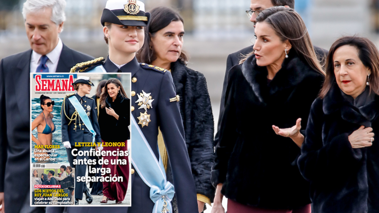 La Reina Letizia y la Princesa Leonor, confidencias antes de una larga separación 