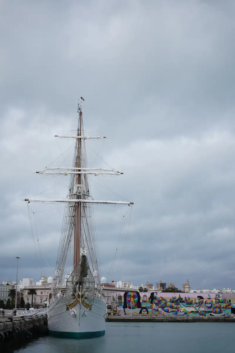 El buque escuela Juan Sebastián Elcano