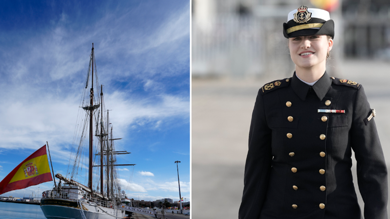 El día a día de la Princesa Leonor en el buque escuela Juan Sebastián Elcano