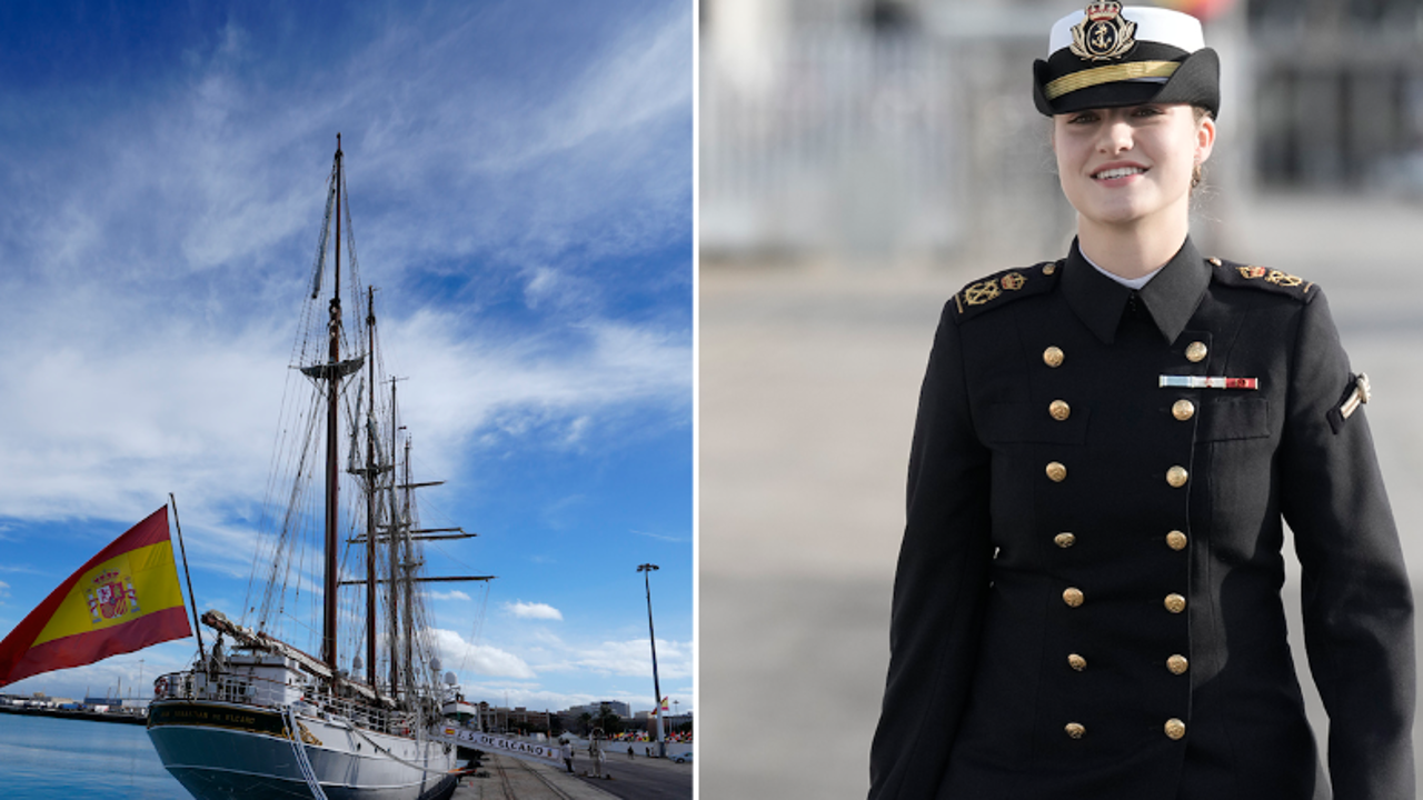 Así será la vida de la Princesa Leonor en el Juan Sebastián Elcano: camarotes compartidos, sin escoltas y una rutina exigente