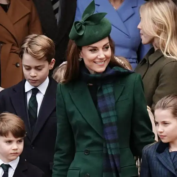 El príncipe Guillermo, Kate Middleton y sus hijos. 