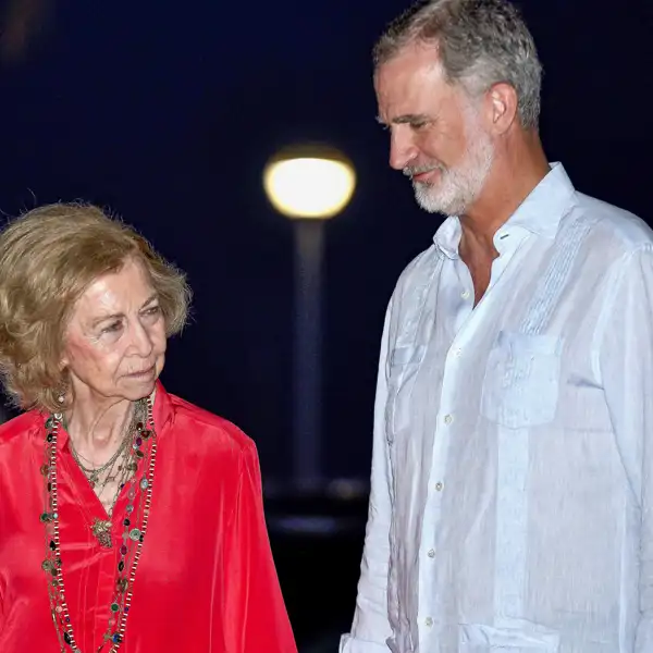 Felipe VI y la Reina Sofía