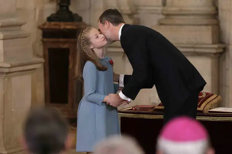 La Princesa Leonor recibe el Toisón de Oro