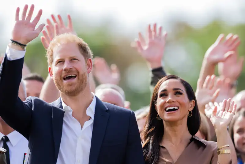 Harry y Meghan en los Juegos Invictus de Dusseldorf en 2023