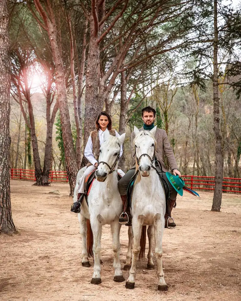 Macarena Gómez y Aldo Comas