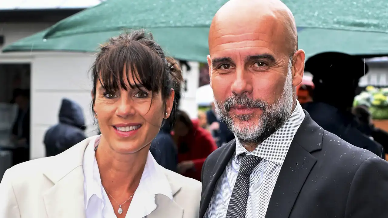 Pep Guardiola y Cristina Serra, en una foto de archivo.